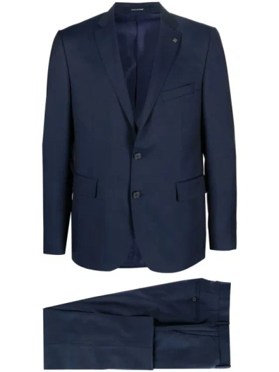 Tagliatore Tailored Suit In Blue