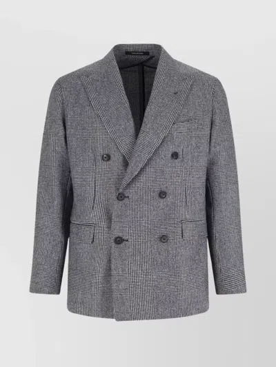 TAGLIATORE TAILORED SUIT DOUBLE-BREASTED DESIGN
