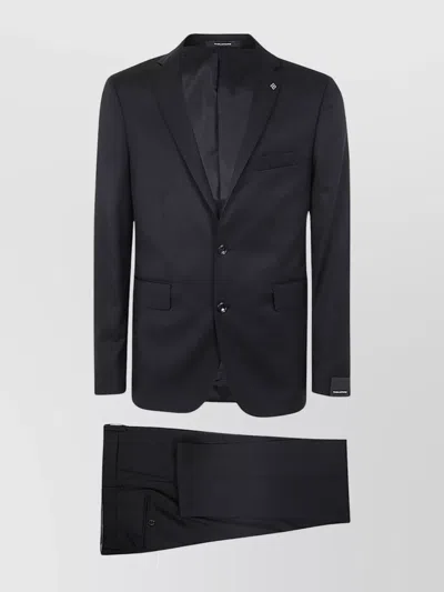 TAGLIATORE TAILORED SUIT SHOULDER STRUCTURED