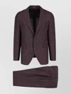 Tagliatore Tailored Suit With Flat Front Trousers