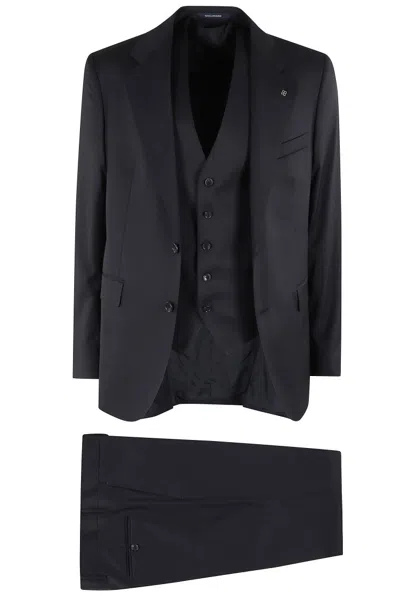 TAGLIATORE TAILORED THREE-PIECE ENSEMBLE