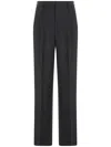 Tagliatore Twill Stretch Tailored Pants In Black