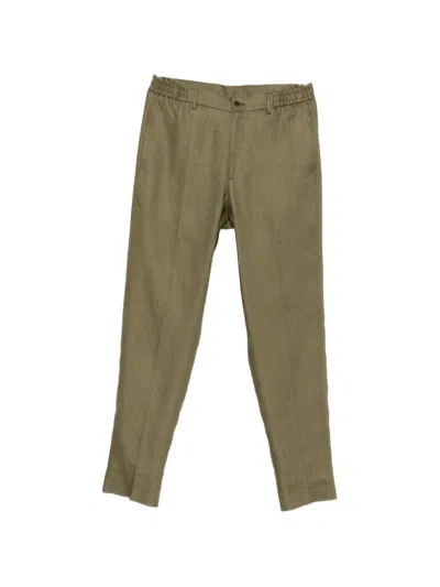 Tagliatore Tailored Trousers In Green