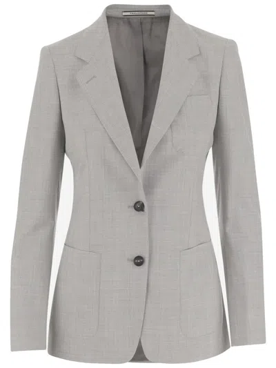 TAGLIATORE TAILORED VIRGIN WOOL BLAZER