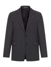 Tagliatore Tailored Wool Jacket In Black