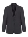 Tagliatore Tailored Wool Jacket In Black