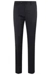 Tagliatore Pantalone Tapered Tag Lana Vergine In Blue