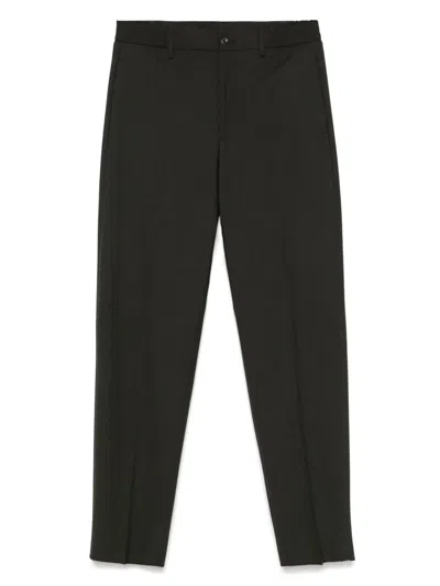 Tagliatore Tapered Trousers In Green