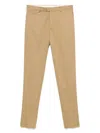 Tagliatore Tapered Trousers In Neutrals