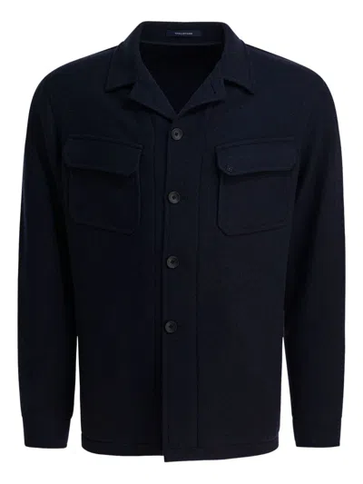 TAGLIATORE TAGLIATORE TEMPESTA JACKET WITH POCKETS
