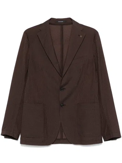TAGLIATORE TEXTURED BLAZER