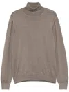 Tagliatore Theo Sweater In Brown