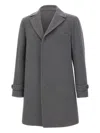 Tagliatore Thomas Single-breasted Coat In Gray