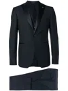 Tagliatore Three-piece Suit In Blue