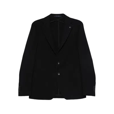 TAGLIATORE THREE-BUTTON WOOL BLAZER