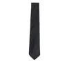Tagliatore Plain Tie In Black