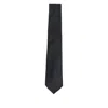 Tagliatore Plain Tie In Black