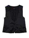 Tagliatore Vests In Grey