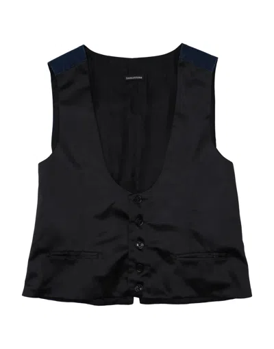 Tagliatore Babies' Vests In Grey