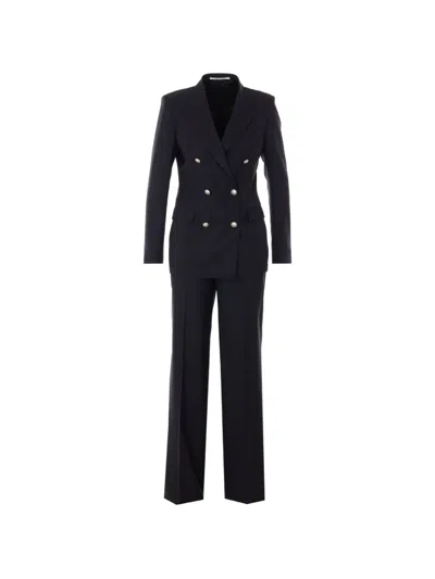 Tagliatore T-parigi Suit In Black