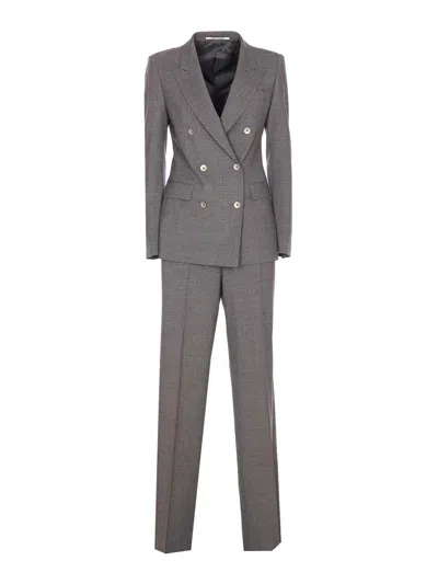Tagliatore Grey Suit In Gray