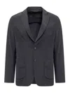 Tagliatore Suit With Chest Pocket And Flap Pockets In Black