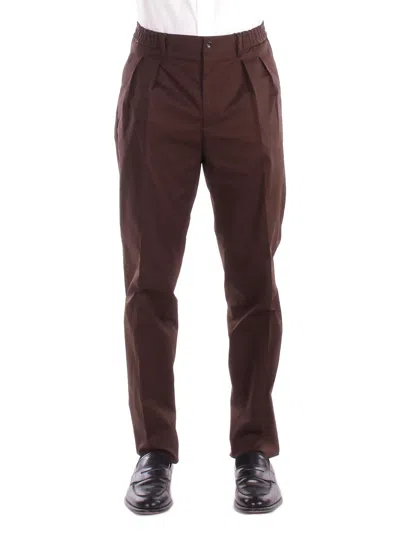 Tagliatore Trousers In Brown