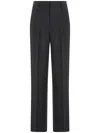 Tagliatore Twill Stretch Tailored Pants In Black