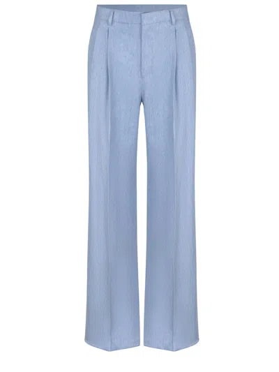 Tagliatore Trousers In Blue