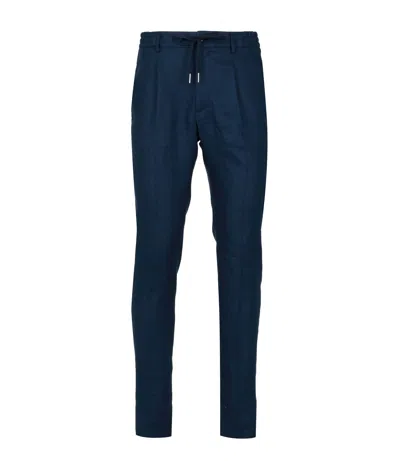 Tagliatore Trousers In Blue