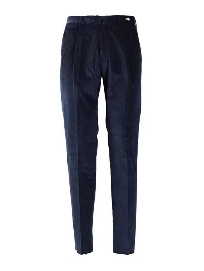 Tagliatore Trousers In Blue