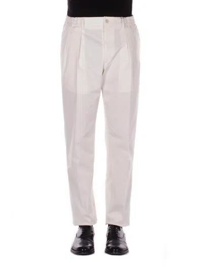 Tagliatore Trousers Cream In White