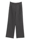 Tagliatore Pleated Pants In Gray