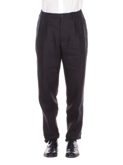 Tagliatore Trousers In Black
