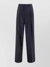Tagliatore Trousers Wide Leg Front Pleats
