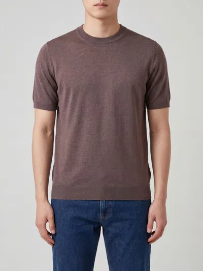 Tagliatore T-shirt Men Color Brown