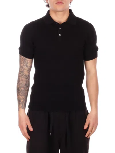 Tagliatore T-shirts And Polos In Nero Neri E Grigi