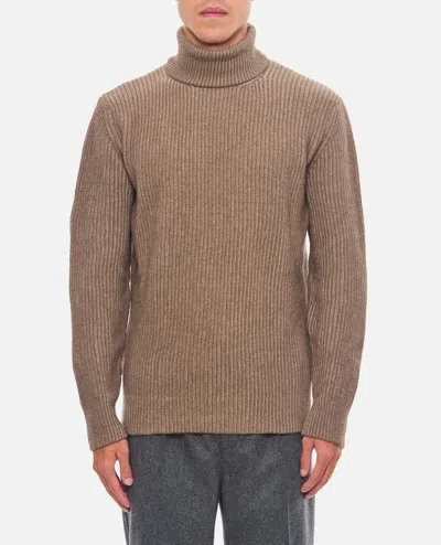 Tagliatore Turtleneck In Brown