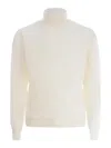 Tagliatore Turtleneck In Virgin Wool In Beige