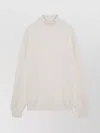 Tagliatore Turtleneck Wool Long Sleeves In Neutral