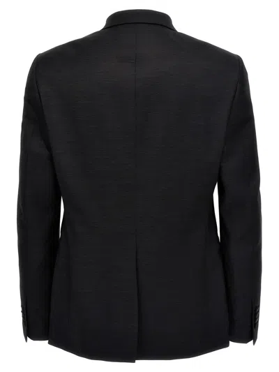 Tagliatore Tuxedo Dress In Black