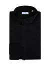 Tagliatore Pleated Shirt In Gold