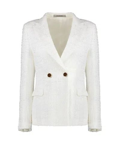 TAGLIATORE TORY BURCH J ALBAR TWEED JACKET