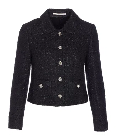 TAGLIATORE TAGLIATORE TWEED SHORT JACKET