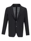 Tagliatore Two-button Blazer In Black