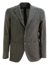 Tagliatore Two-button Blazer In Green