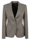 Tagliatore Two-button Blazer In Grey