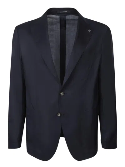 Tagliatore Two-button Blazer In Silk-wool Blend