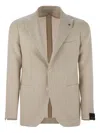 Tagliatore Two-button Patch-pockets Blazer In Neutral