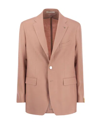 TAGLIATORE TAGLIATORE TWO BUTTON SINGLE-BREASTED JACKET